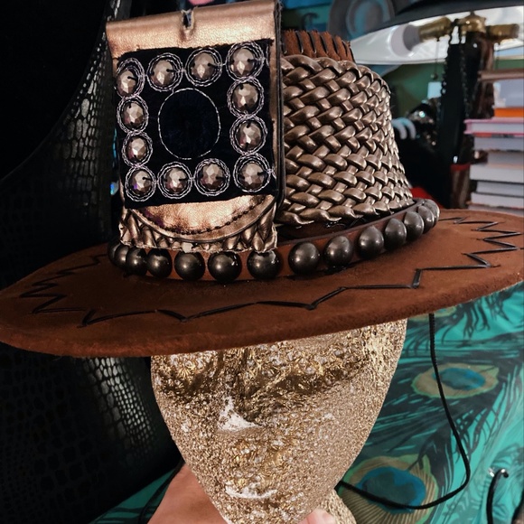 Customed Bronze, Silver and Gold Metals Hat main image 9